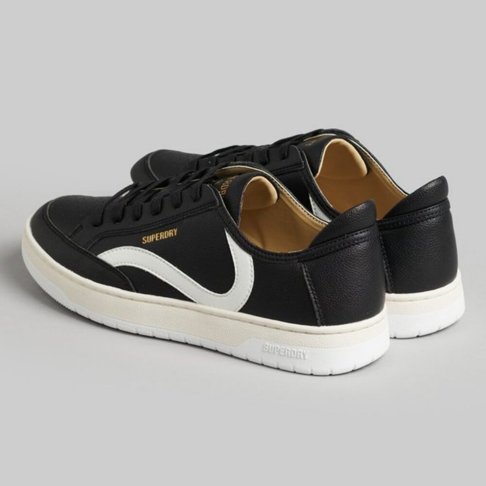 Superdry Vegan Basket Low Top Sneakers - Picture 3 of 12